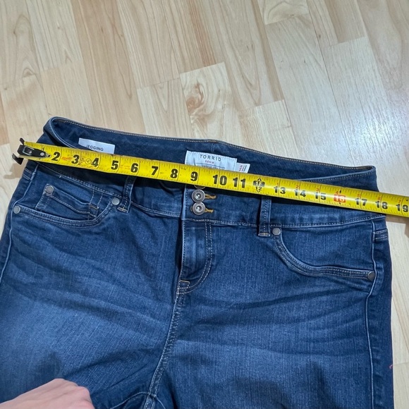 Torrid Womens Dark Wash Jegging Skinny Denim Jeans Plus Size 16 - Picture 4 of 6